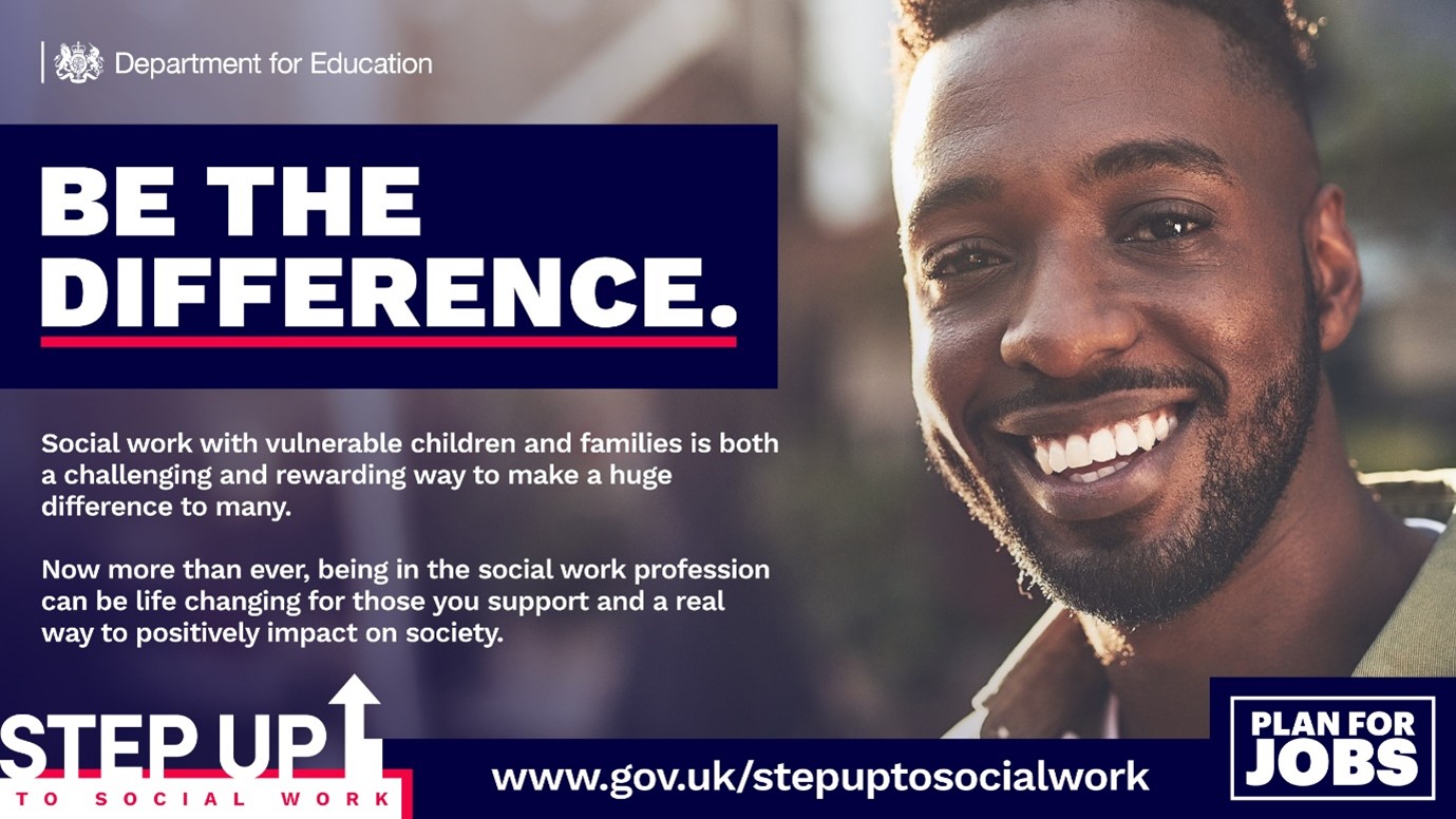 Step Up to Social Work programme graphic