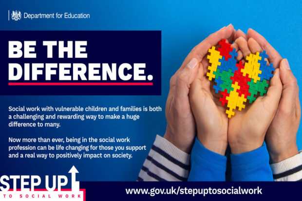 Step Up to Social Work - be the difference
